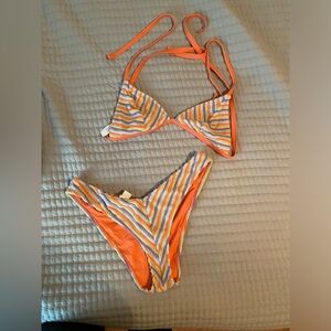Women’s Aerie Bikini Top L Bottom XL